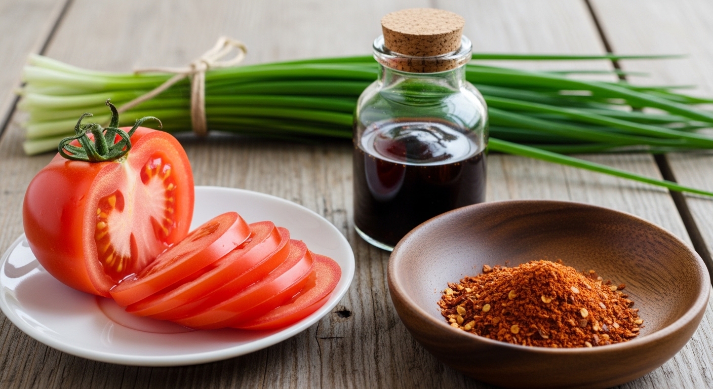 토마토겉절이