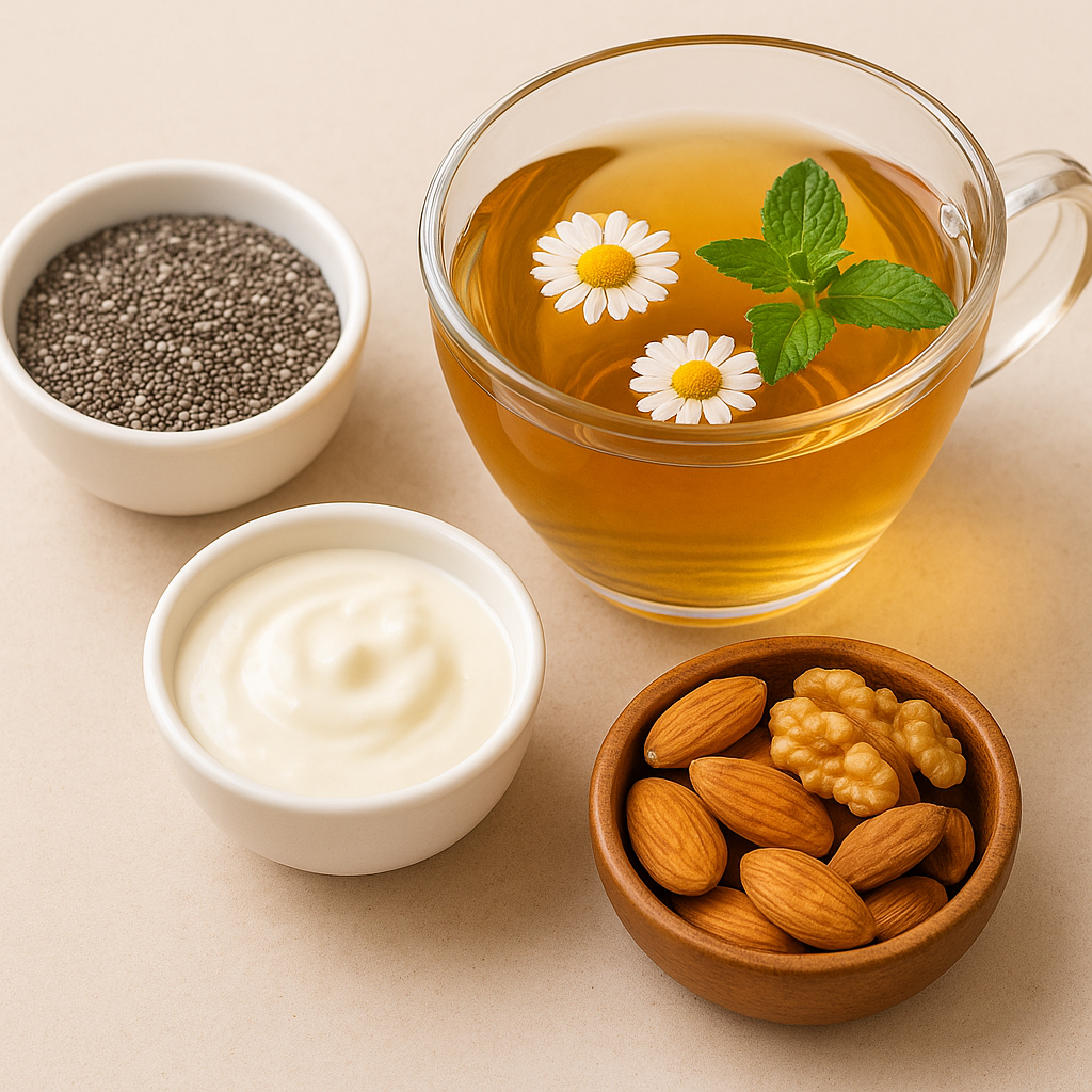 생리 전후 증상 완화에 도움이 되는 음식 조합