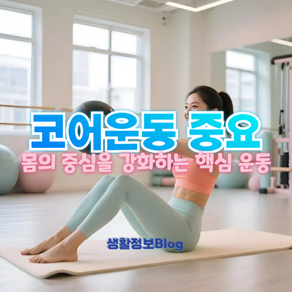 코어운동 중요