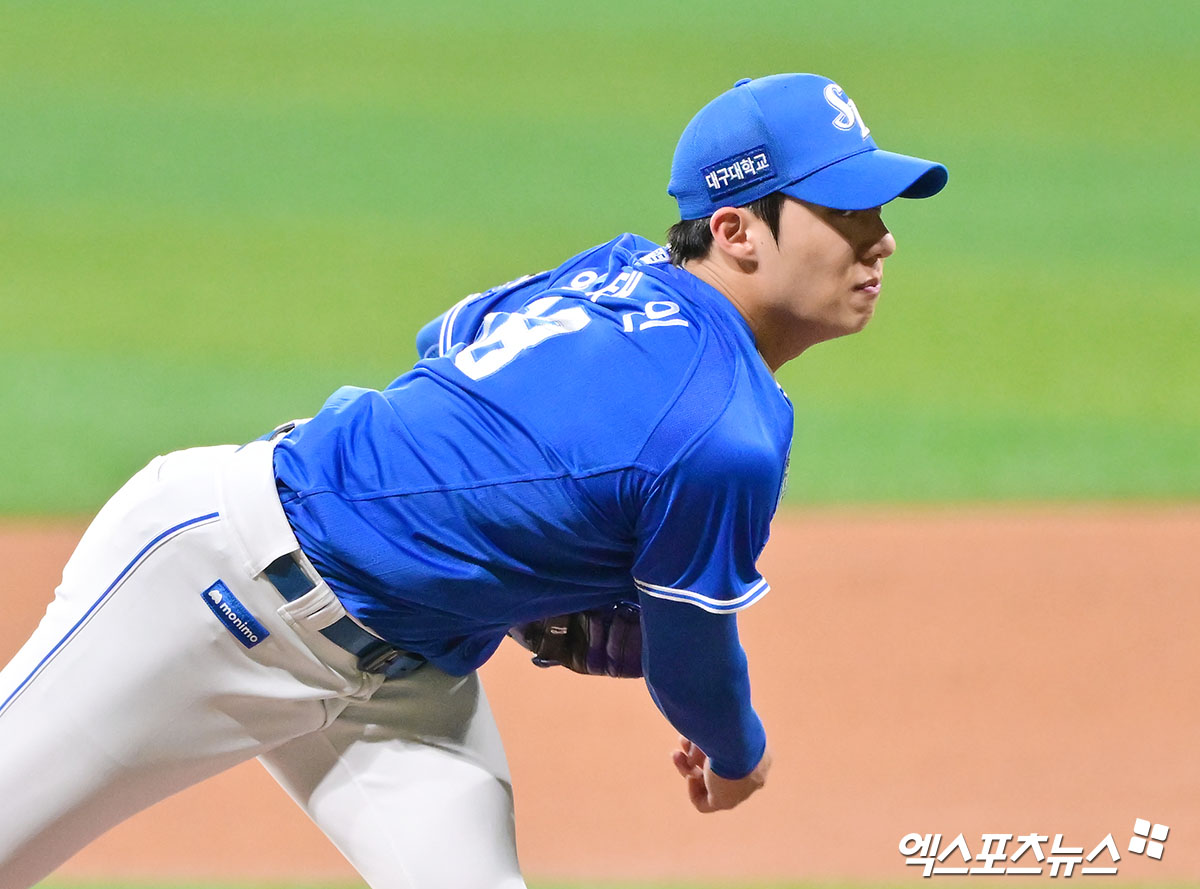 정수성 코치와 원태인의 '3루 심리전' 전말: 삼성 5연패 탈출의 열쇠는 평정심에 있다[KBO 분석] (2026.04.25)