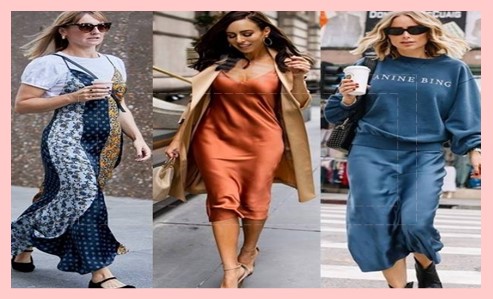 패피를 위한 슬립 드레스