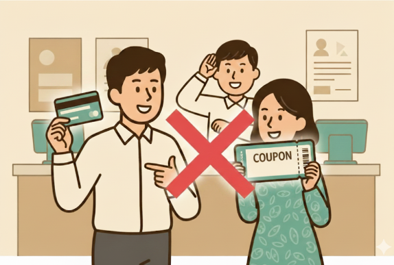 민생회복 소비쿠폰을 사용하려는 커플