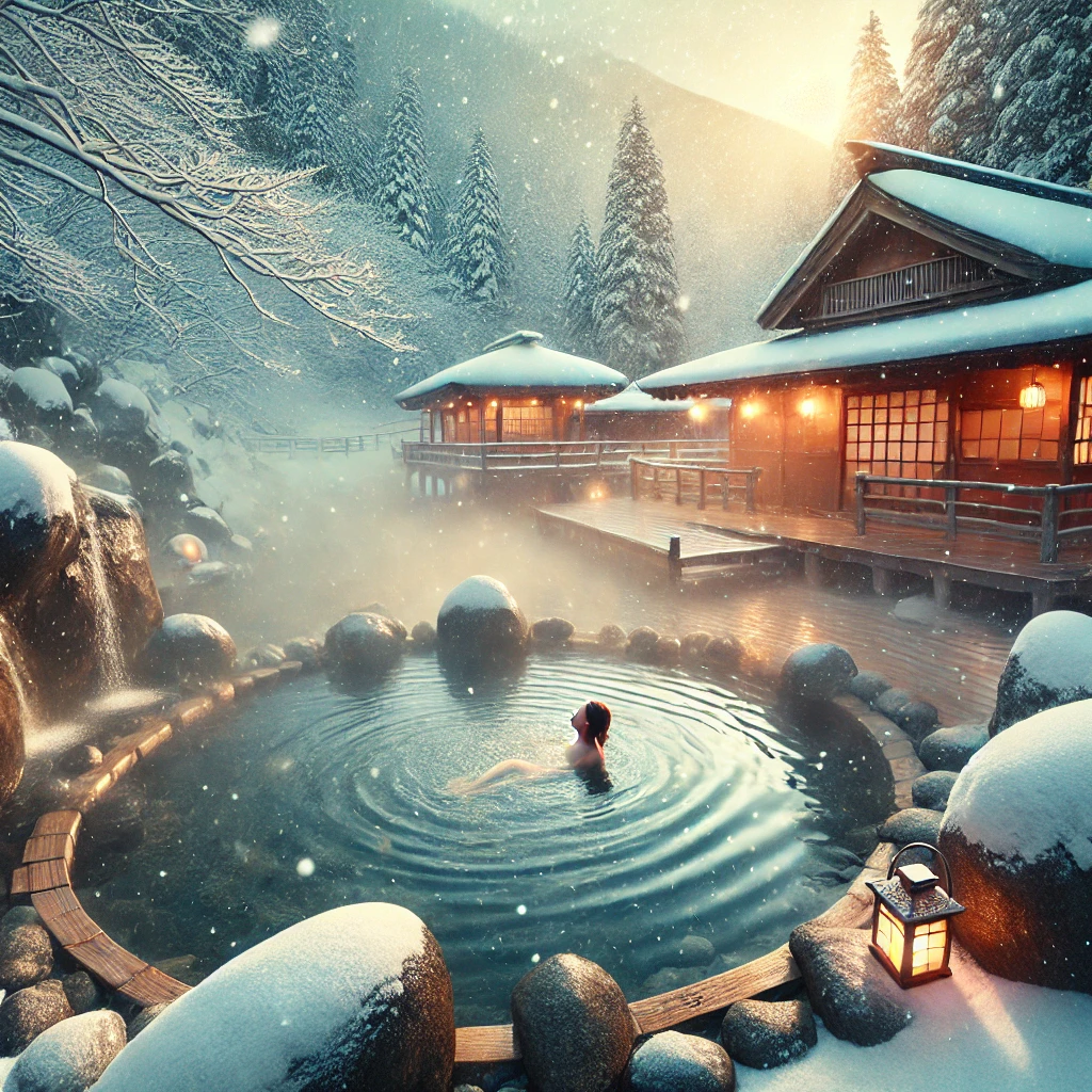 겨울 온천 여행: 힐링과 여유를 느낄 수 있는 최고의 선택