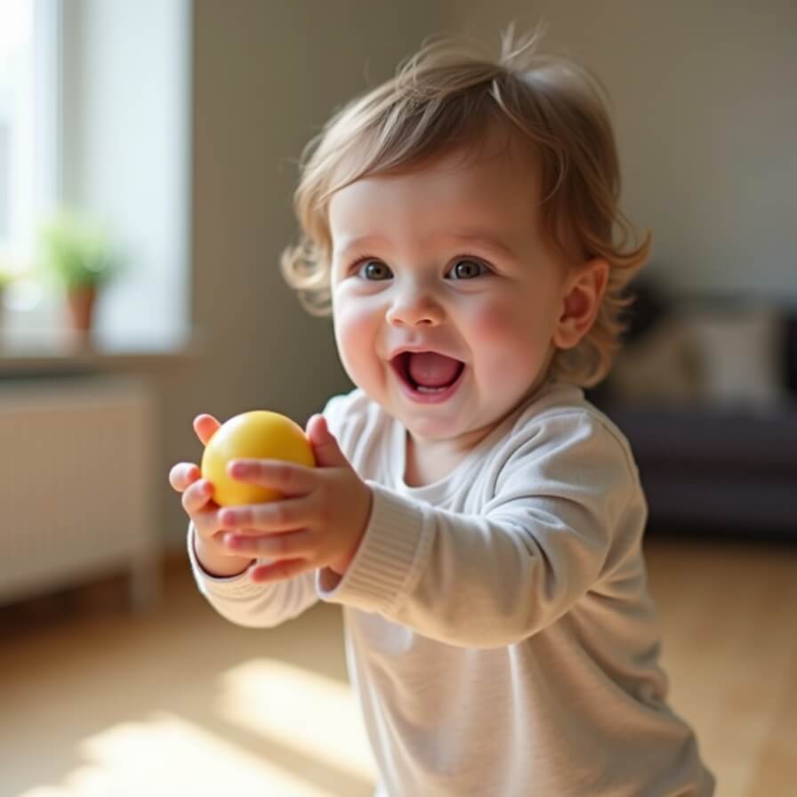 말랑공 던지기 놀이