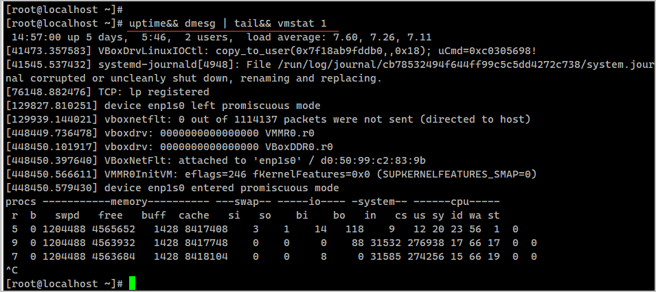 uptime