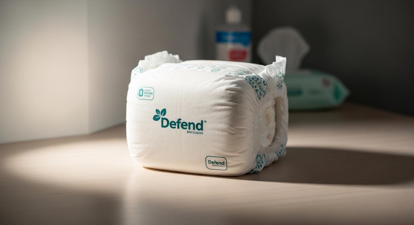 디펜드 속기저귀 일자형 대형