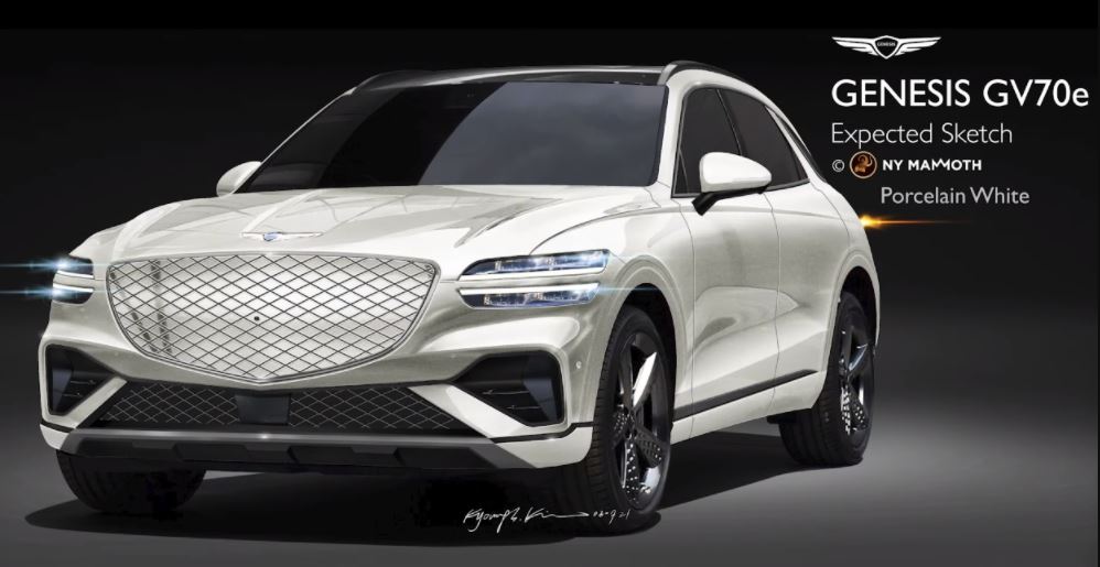 제네시스 GV70e 예상도2