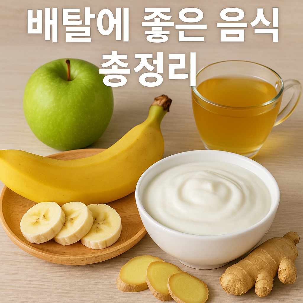 배탈 증상별 추천 음식|