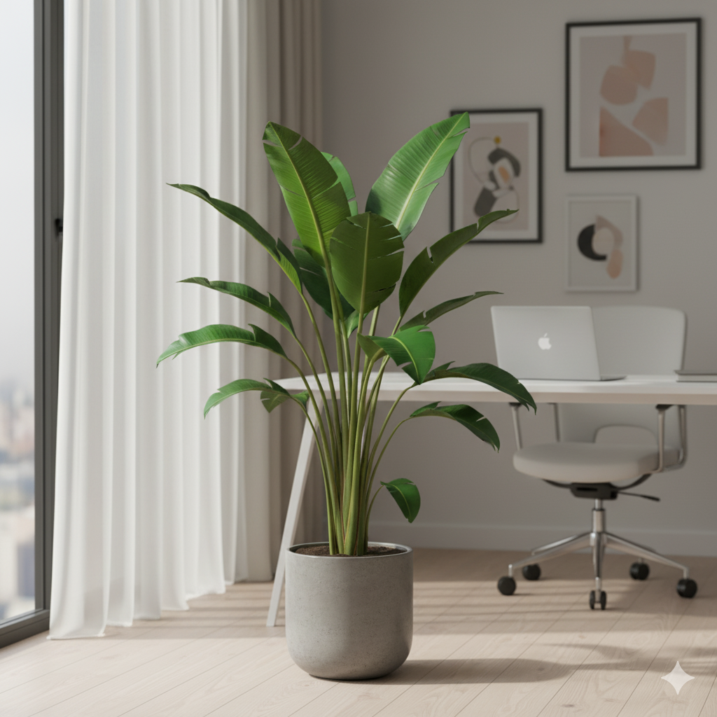 인테리어-포인트-식물-극락조