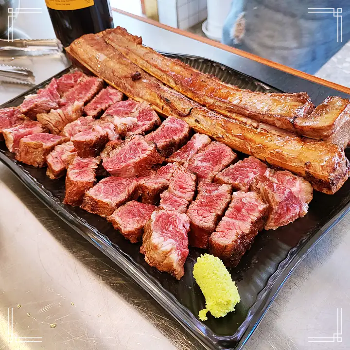 생생정보 짚불 우대갈비 + 와인 한 병 서비스 맛집