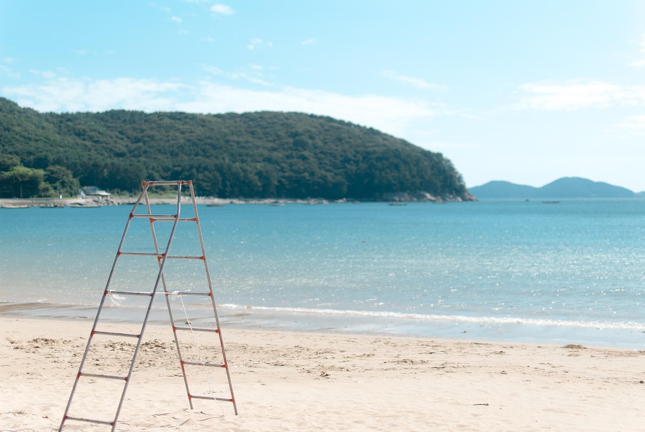 거제도 해변 사진