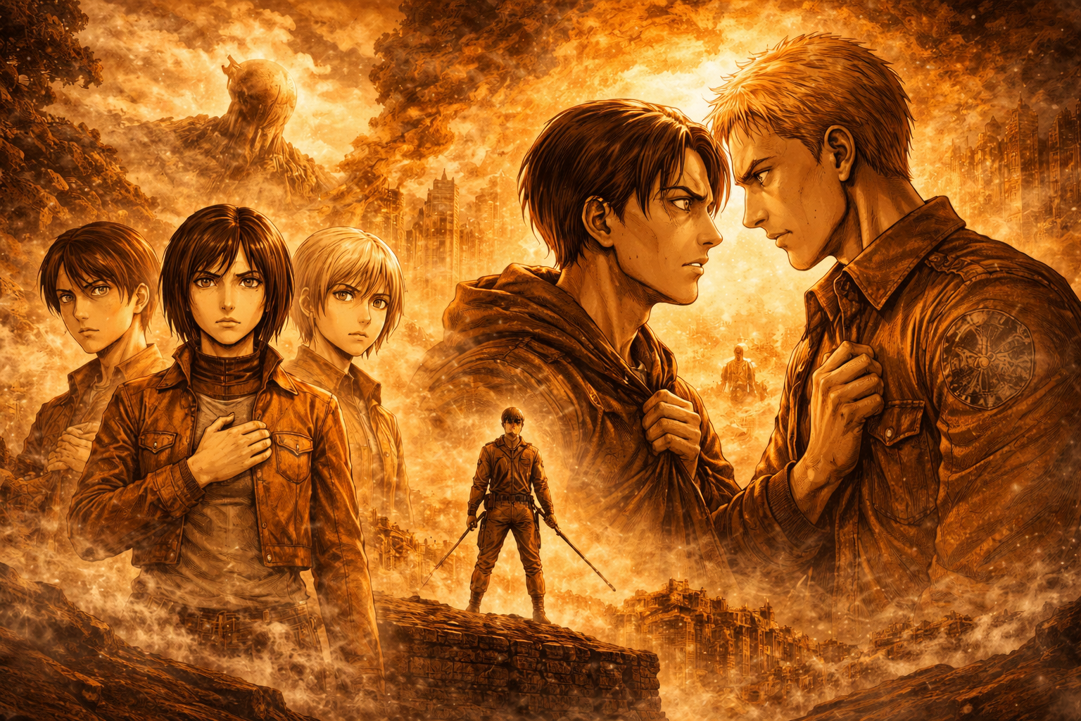 진격의 거인: 스포일러 없이 즐기는 감상 포인트(감정 변화, 연출, 질문)