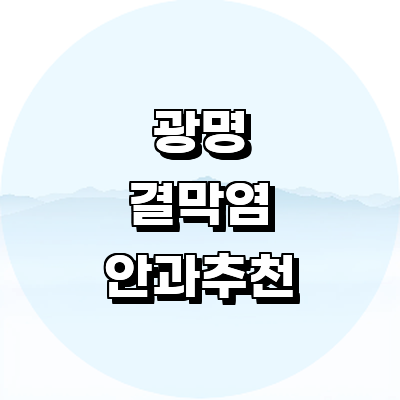 광명시 안과