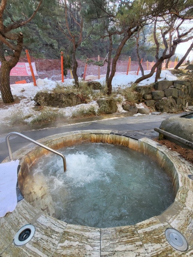 무주 덕유산 노천탕 