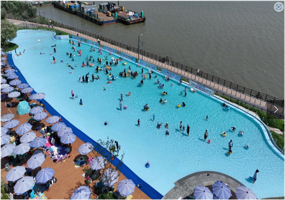 한강 야외수영장
