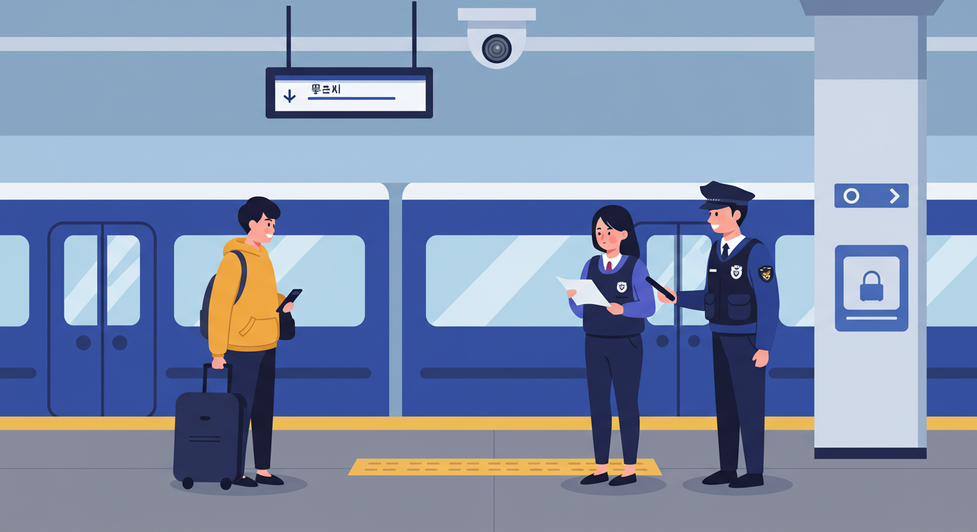 사건 신고와 접수 확인 절차