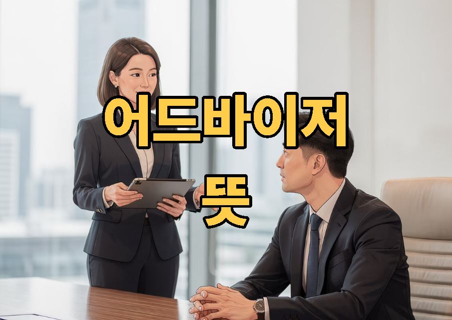 어드바이저 뜻