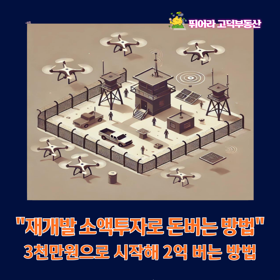 재개발 지역 소액 투자로 3천만원으로 시작해 2억버는 방법