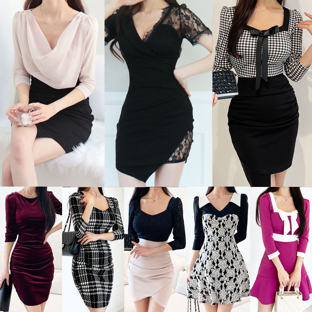 로즈나잇 홀복 상품모음 섹시원피스 클럽 파티 여캠 BJ의상