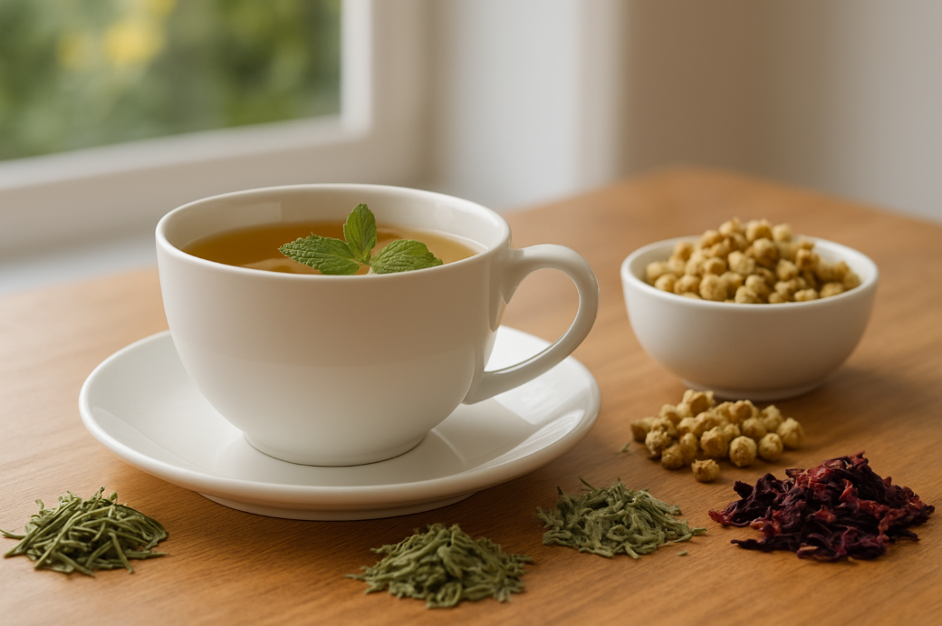 카페인 없이 맑은 정신 유지하는 아침 허브티 추천 리스트