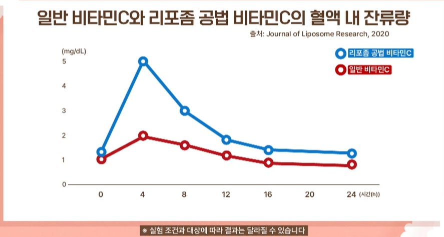 리포좀 비타민C 효능