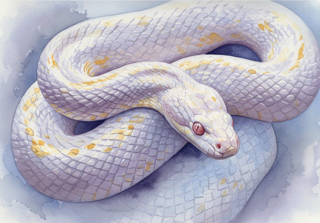 하얀 뱀 꿈 해몽 길몽일까?