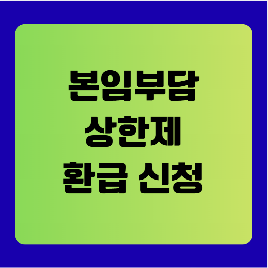 본인부담상한제 환급 신청 방법 총정리 (2025 최신)