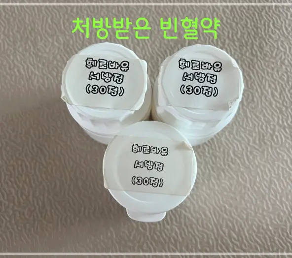 처방받은-빈혈약