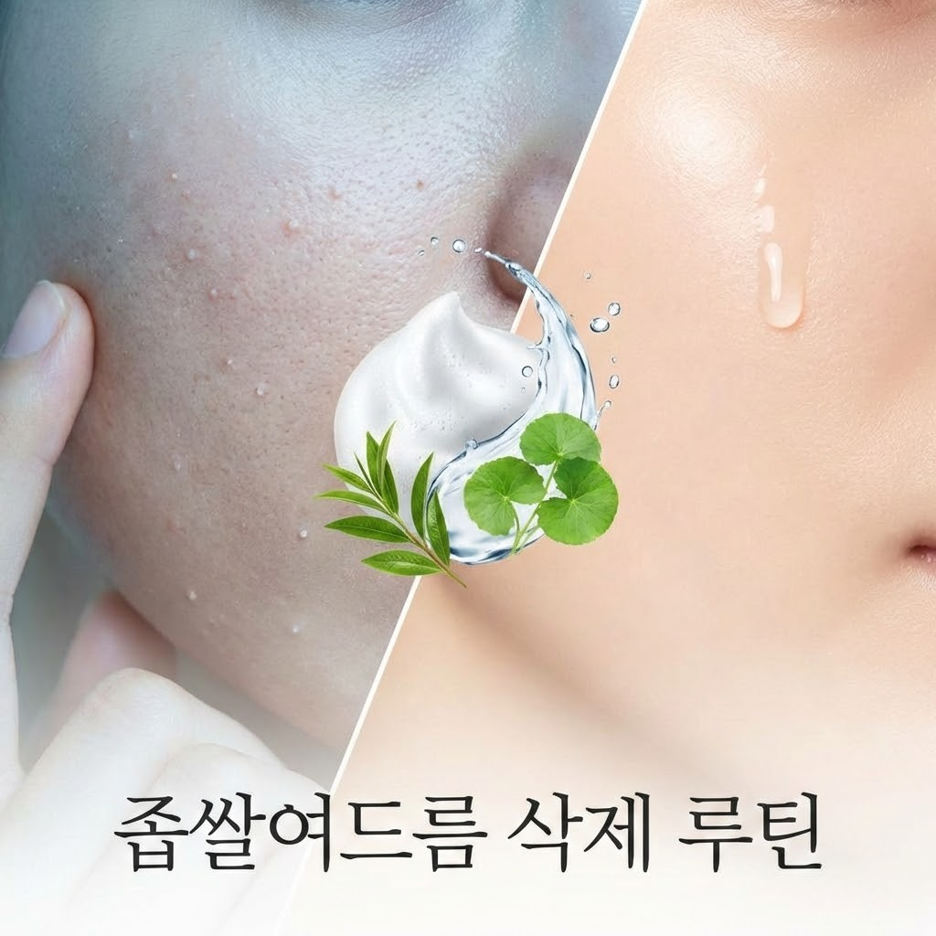 좁쌀여드름 없애는 법