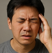 머리가 찌릿찌릿 아파요