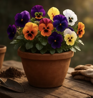 팬지 뿌리&amp;#44; 얼마나 깊고 넓게 자랄까? (화분 선택 가이드)