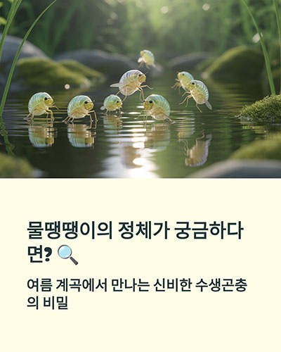 물땡땡이의 정체가 궁금하다면