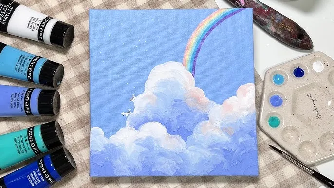 아크릴 물감 사용법 유화 그림_4