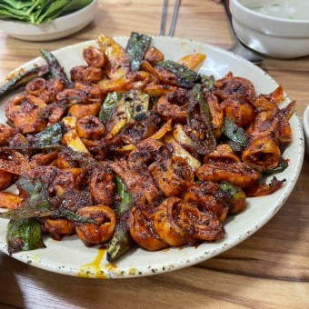 오징어불고기 돼지불고기