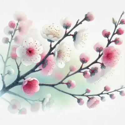 매화-나무-만개