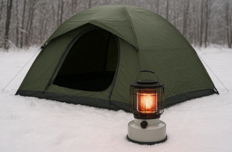 겨울 캠핑 필수 장비 관련 사진