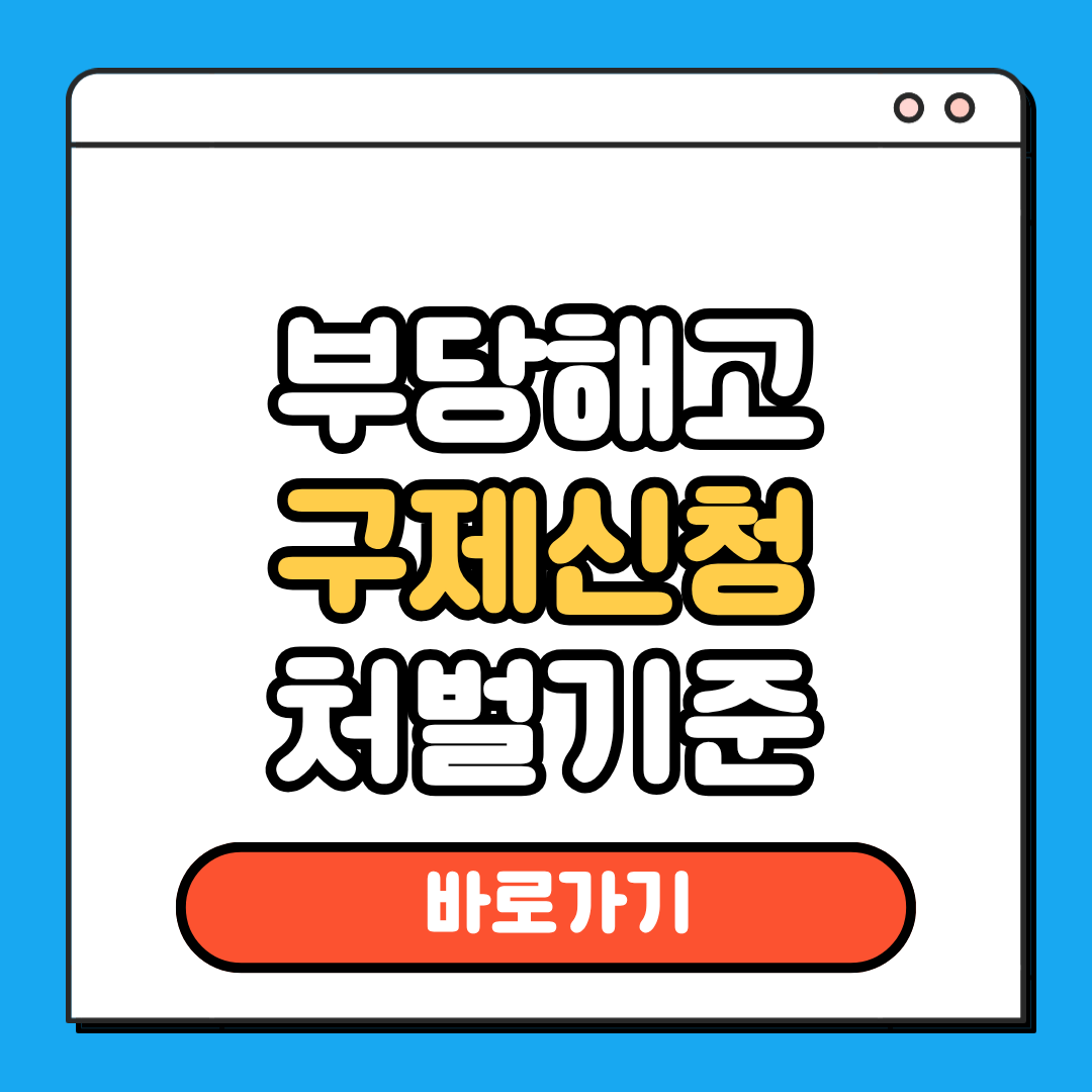 부당해고 구제신청 처벌기준