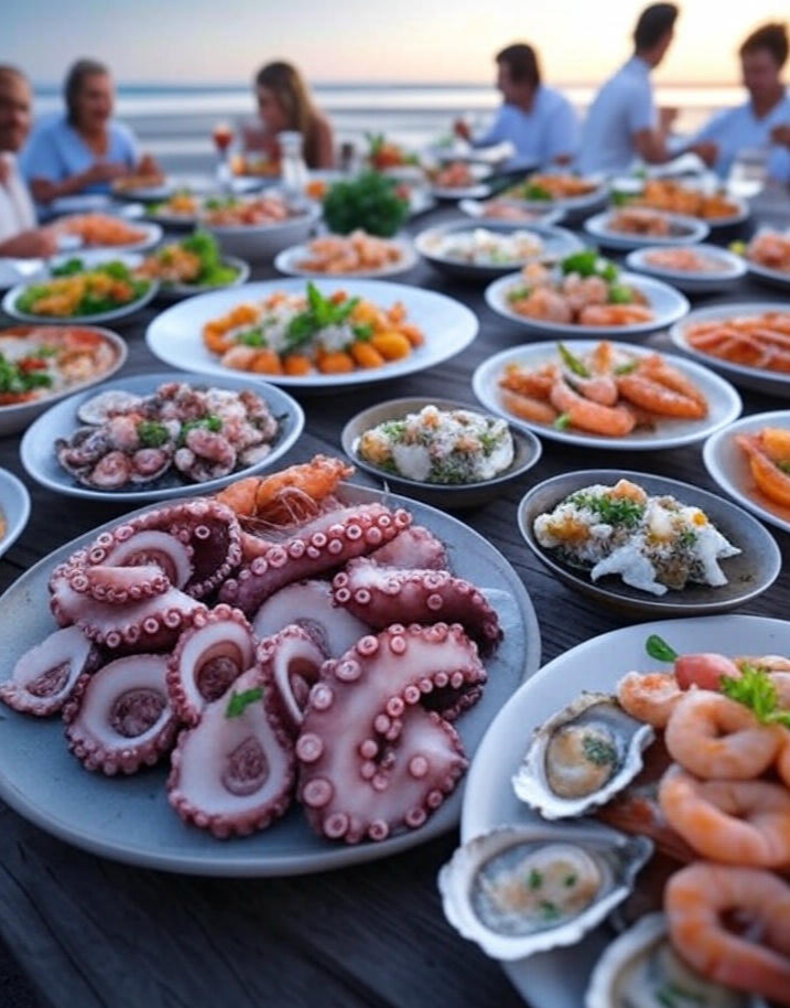 아름다운 섬, 맛있는 해산물