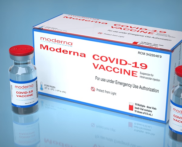 모더나 백신 부작용 이미지 입니다.
