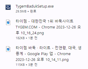 타이젬 바둑설치