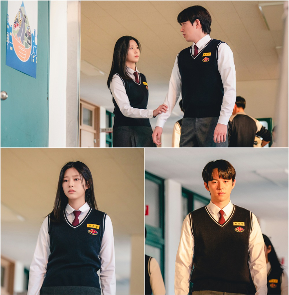 '커넥션' 김민주와 이현소의 투샷이 공개됐다. [사진=SBS]