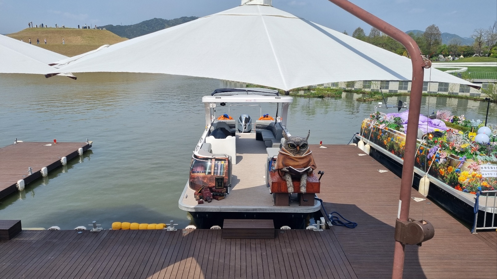 순천만 국가정원 동문 정원드림호 (주차장, 매표소, 편의시설)_24년4월10일 기준 사진