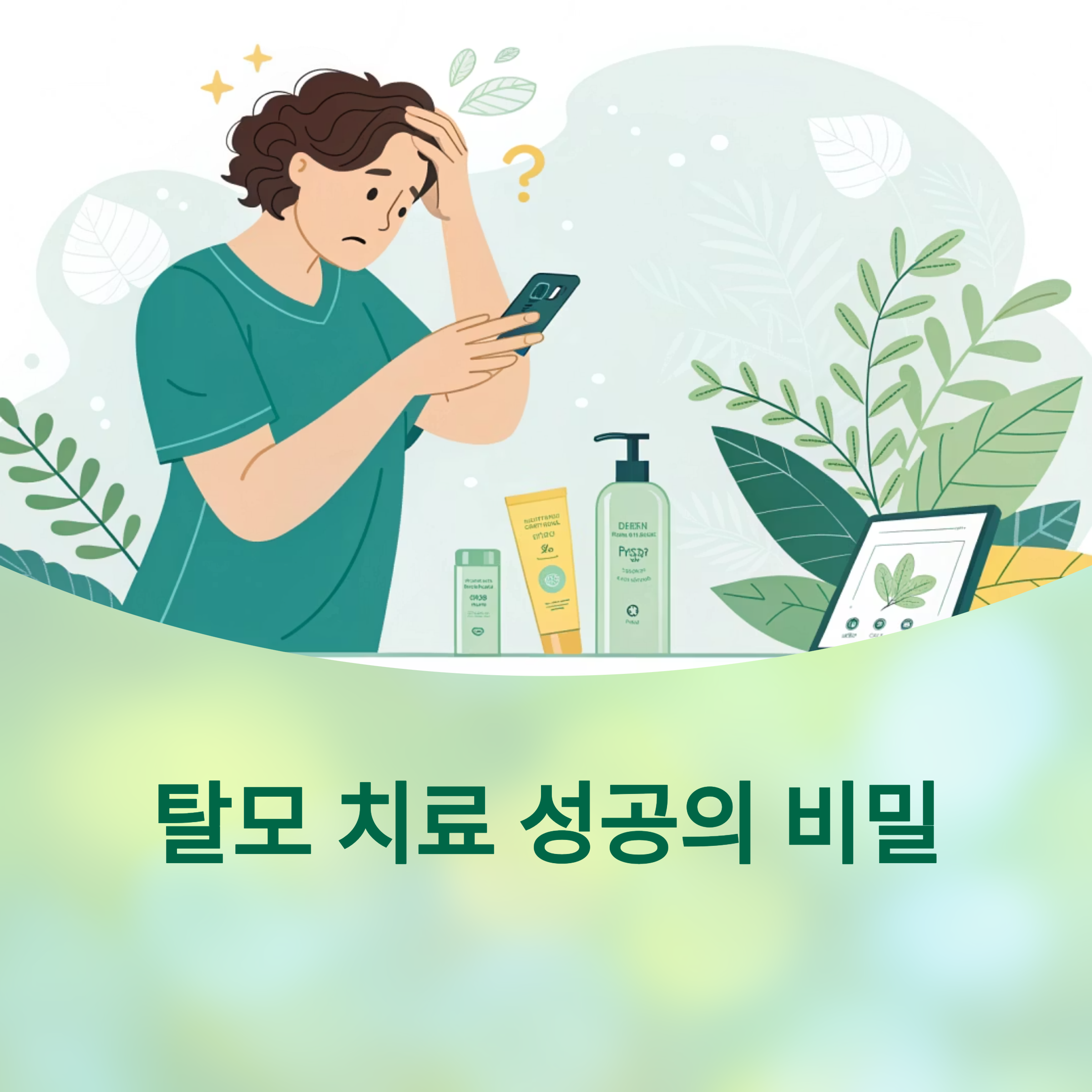 탈모 치료 전 필독서, 실패하지 않으려면 꼭 알아야 할 사실에 대한 이미지