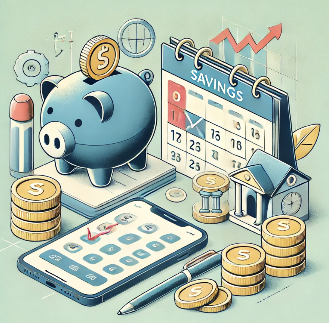 적금을 표현한 사진