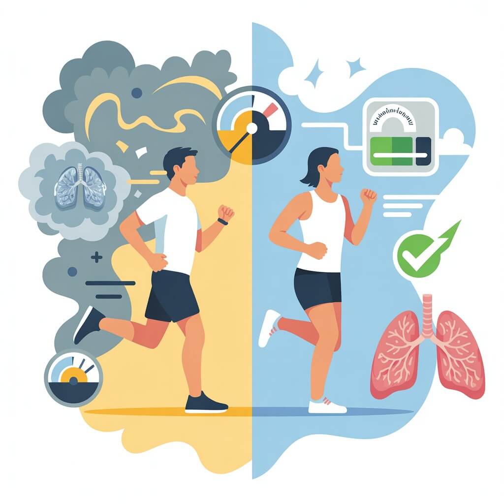 미세먼지 많은 날 운동해도 될까? 건강에 미치는 영향 정리