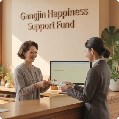 강진군 군민행복지원금 신청 이미지