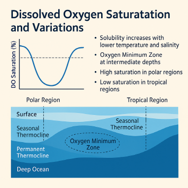 용존산소(DO) 포화도 변화와 해역별 특징: 해양 산소역학의 구조와 최신 해석