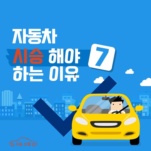 자동차 시승 이유