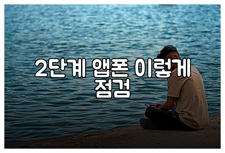 2단계 앱폰 이렇게 점검