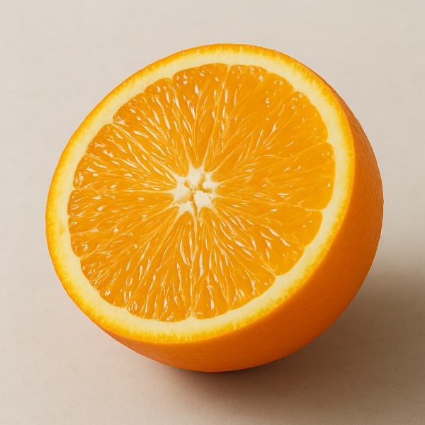 오렌지 단면 이미지